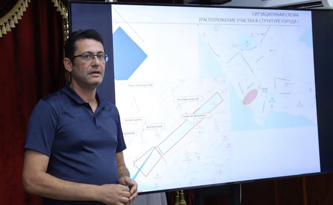 Обсуждение плана развития Актау