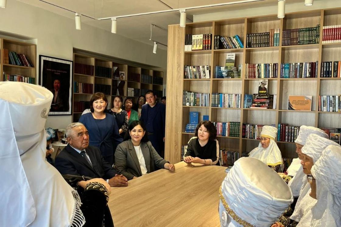 Открытие новой библиотеки в ЗКО Открытие новой библиотеки в ЗКО