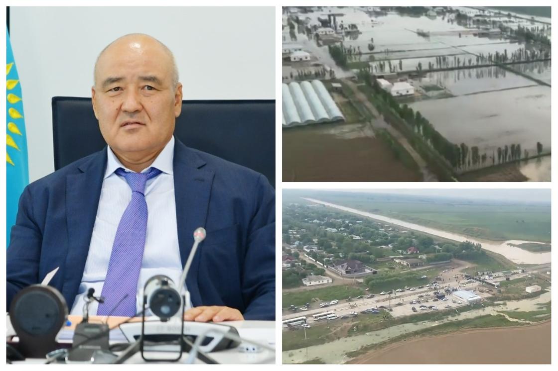"Ситуация сложная": Шукеев сделал заявление из-за подтопления в Туркестанской области