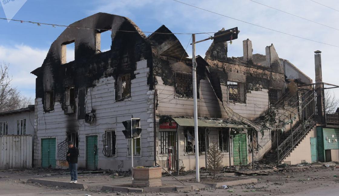 В Сети появились фотографии поселка Масанчи после беспорядков