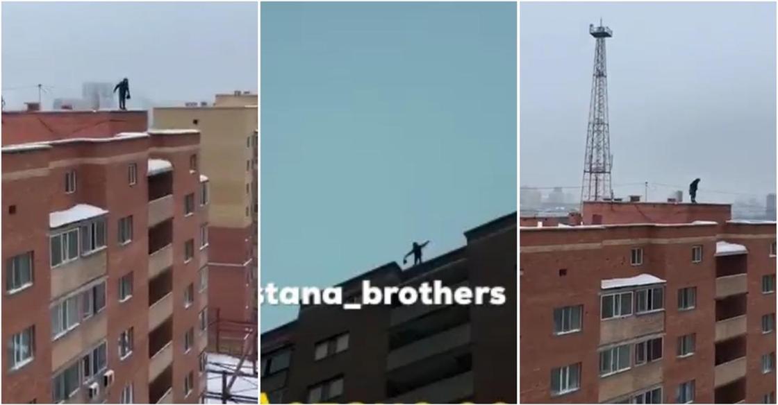 «Не надо, брат»: мужчина пытался сброситься с высотки в Астане (видео) «Не надо, брат»: мужчина пытался сброситься с высотки в Астане (видео)