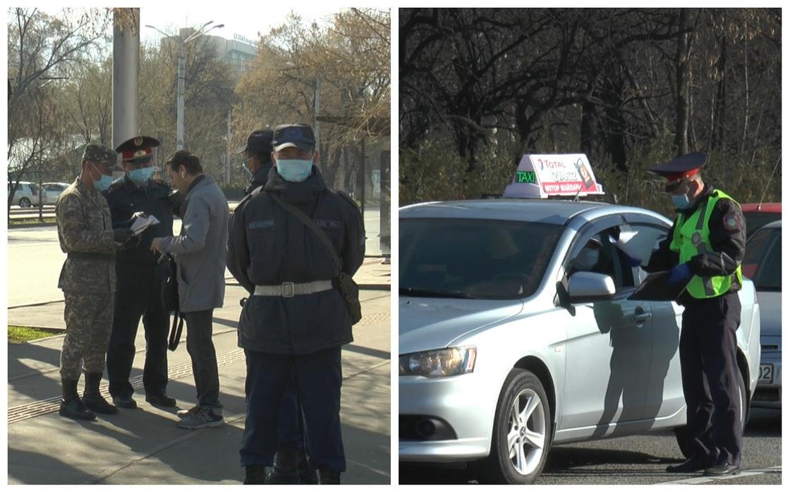 Радушно о работе полицейских в период ЧП отзываются казахстанцы