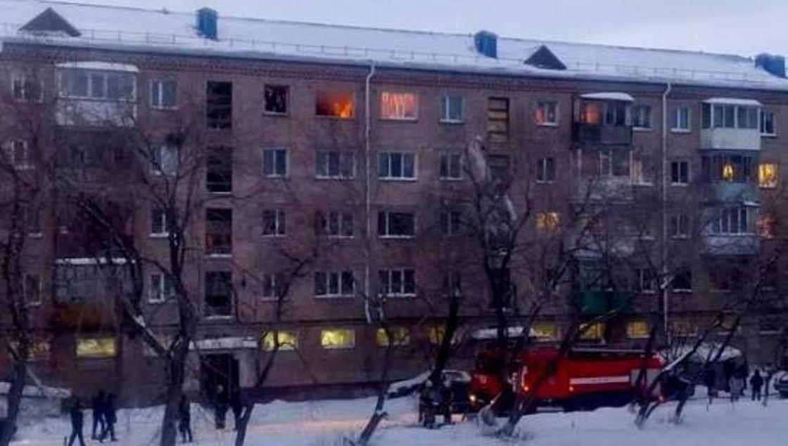 Взрыв газа произошел в жилом доме в Петропавловске