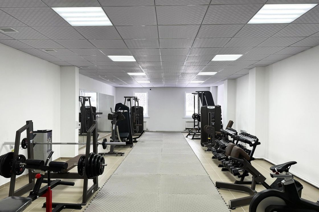 Спортивный комплекс в селе Лепсы