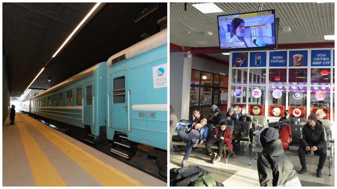 Коронавирус в Китае: сотрудники казахстанских вокзалов
