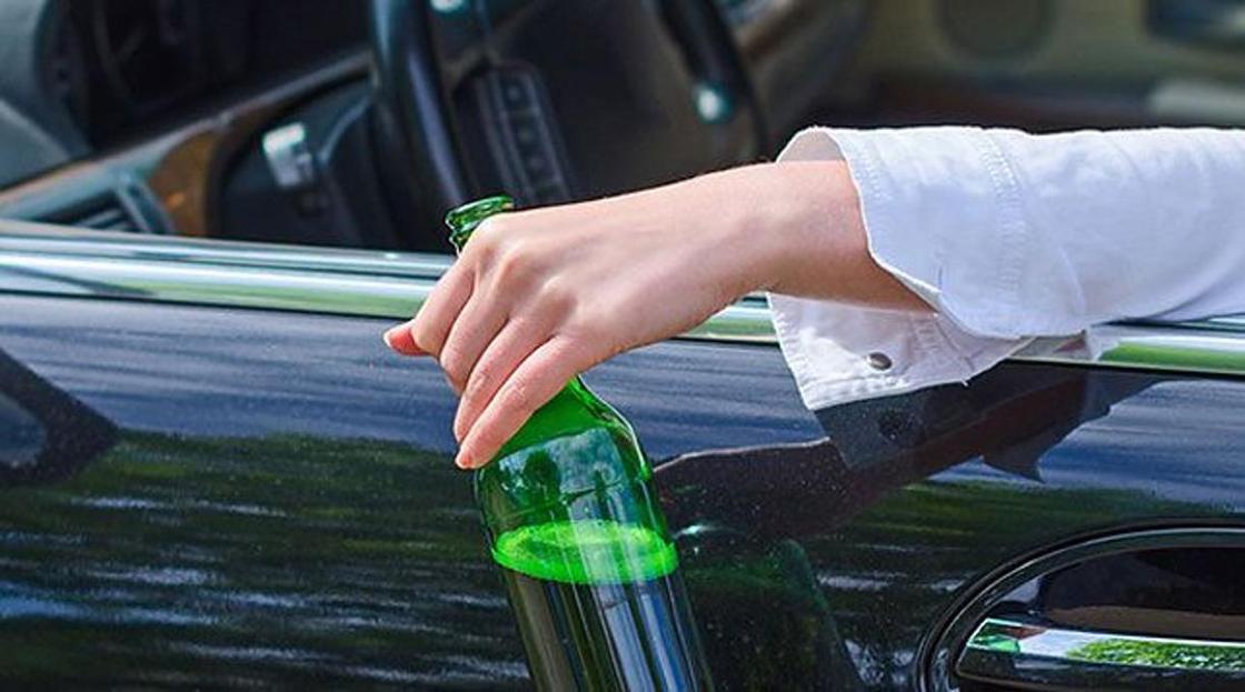 Пьяная автоледи без прав арестована в Костанае Пьяная автоледи без прав арестована в Костанае