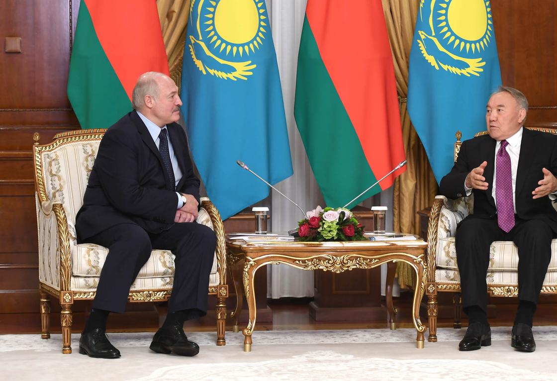 Нұрсұлтан Назарбаев пен Александр Лукашенко. Фото: elbasy.kz