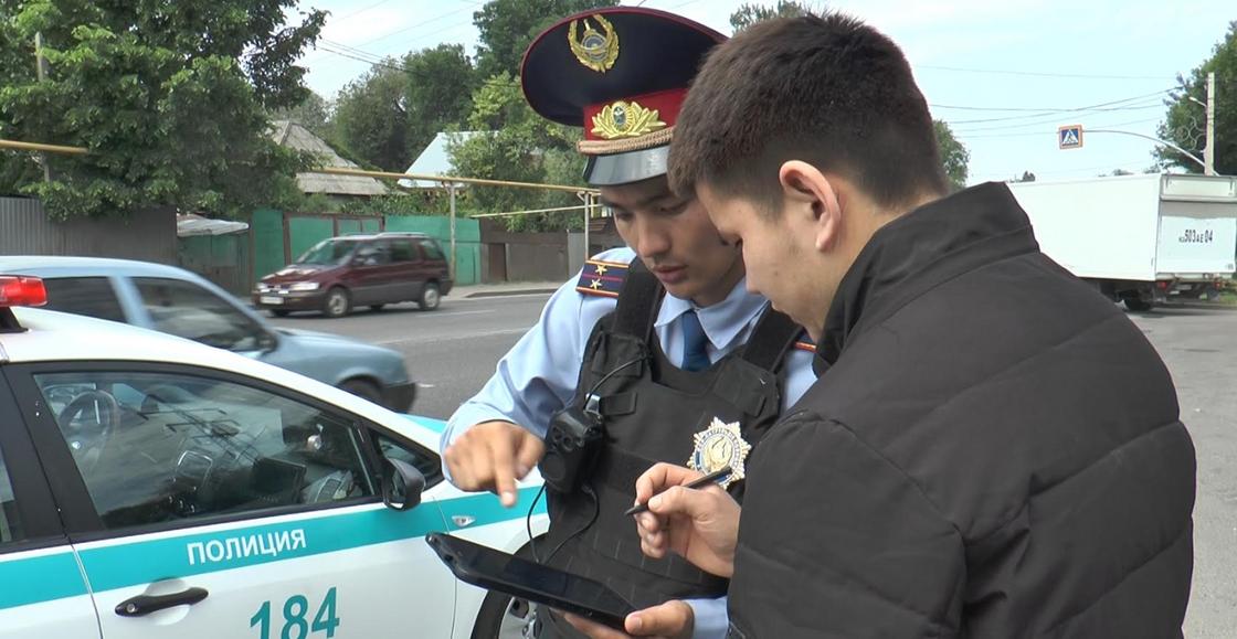Более 7 тыс. пешеходов оштрафовали полицейские Алматы (фото)