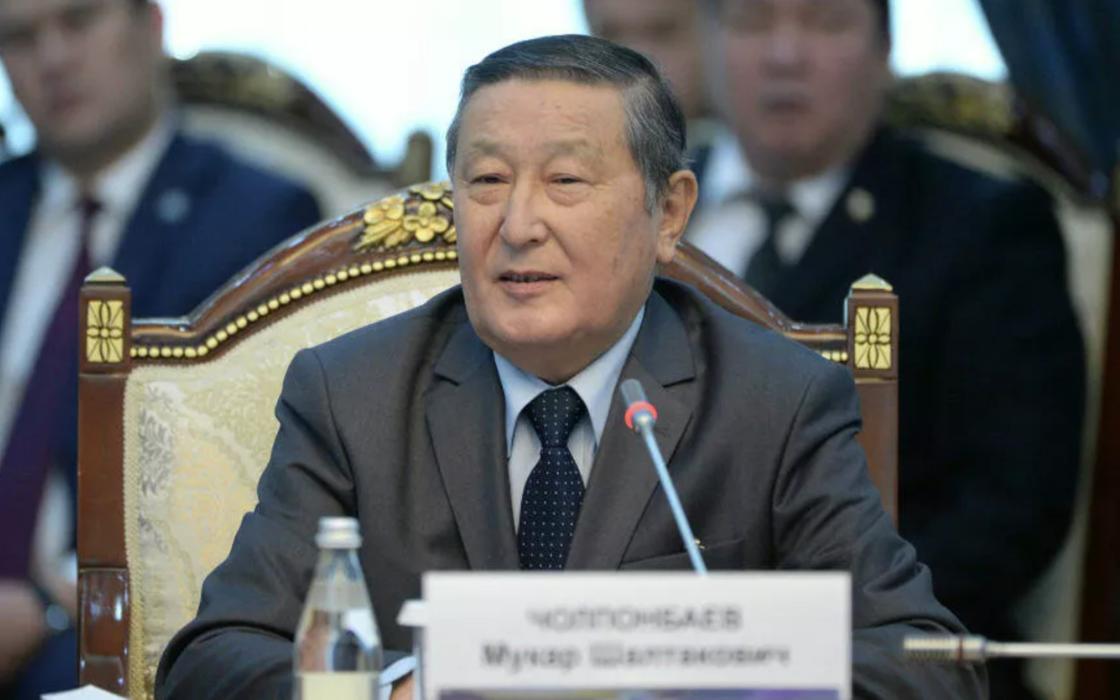 Мукар Чолпонбаев. Фото: Қырғызстан президентінің баспасөз қызметі