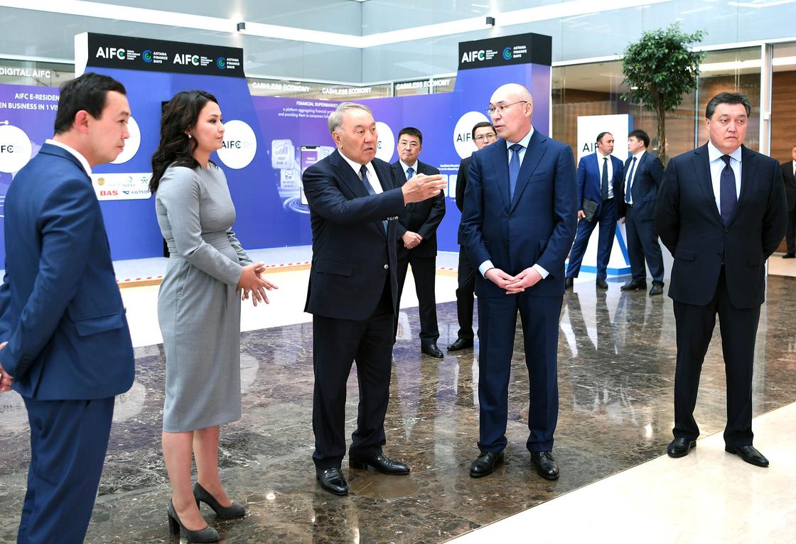 Лично поддерживать работу МФЦА пообещал Назарбаев