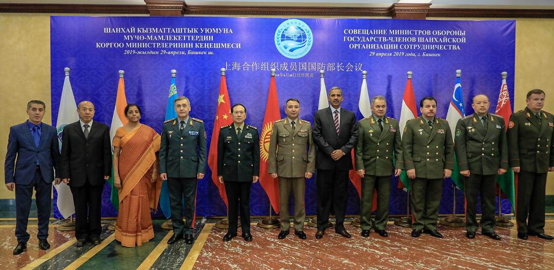 Руководство Министерства обороны приняло участие в совещании министров обороны государств-членов ШОС