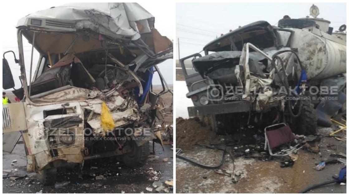 Три человека погибли в страшном ДТП с автобусом в Актюбинской области (фото)