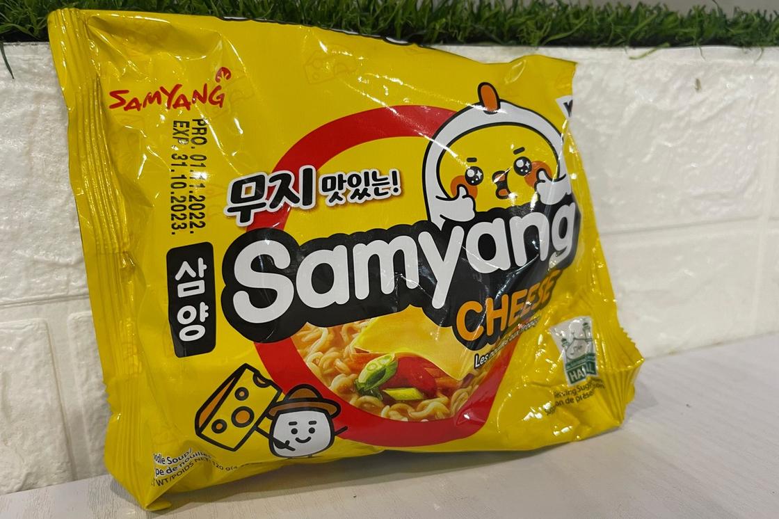 Лапша быстрого приготовления Samyang cheese