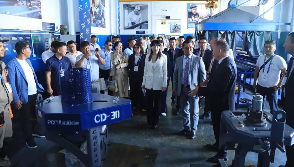 Завод по производству винтовых насосов открыли в Актау