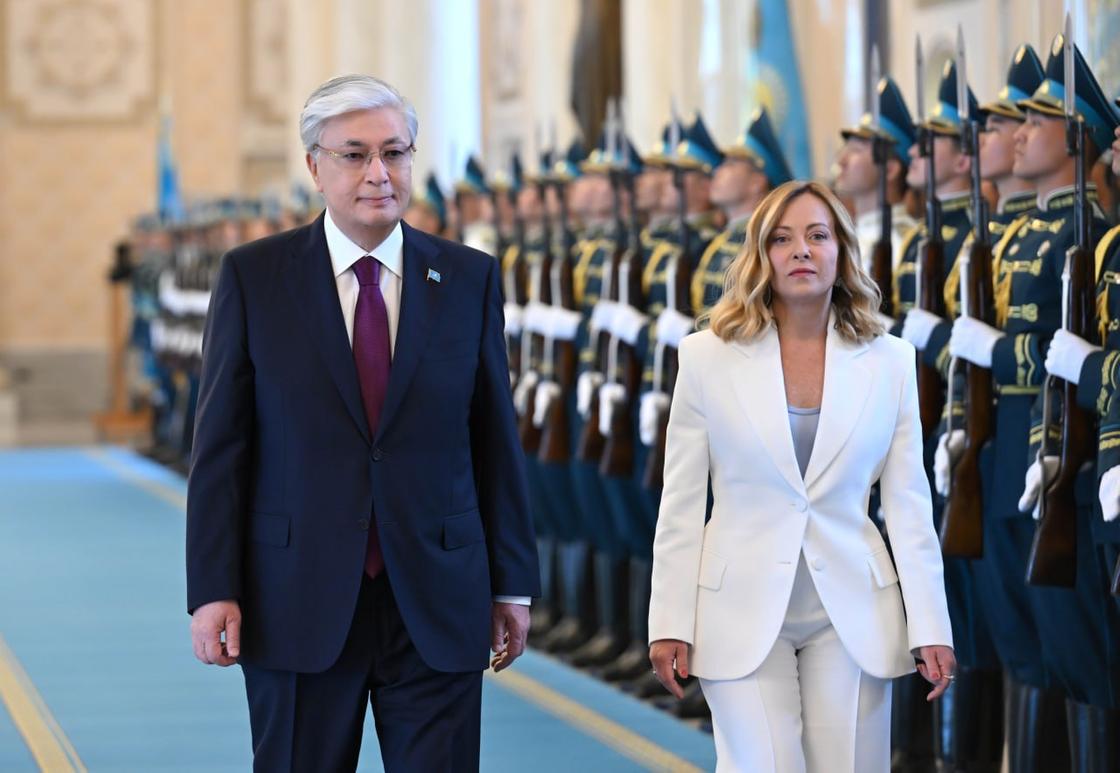 Встреча Джорджи Мелони Встреча Джорджи Мелони