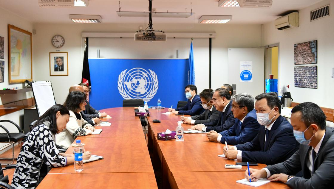 Казахстанская делегация посетила с рабочим визитом Афганистан