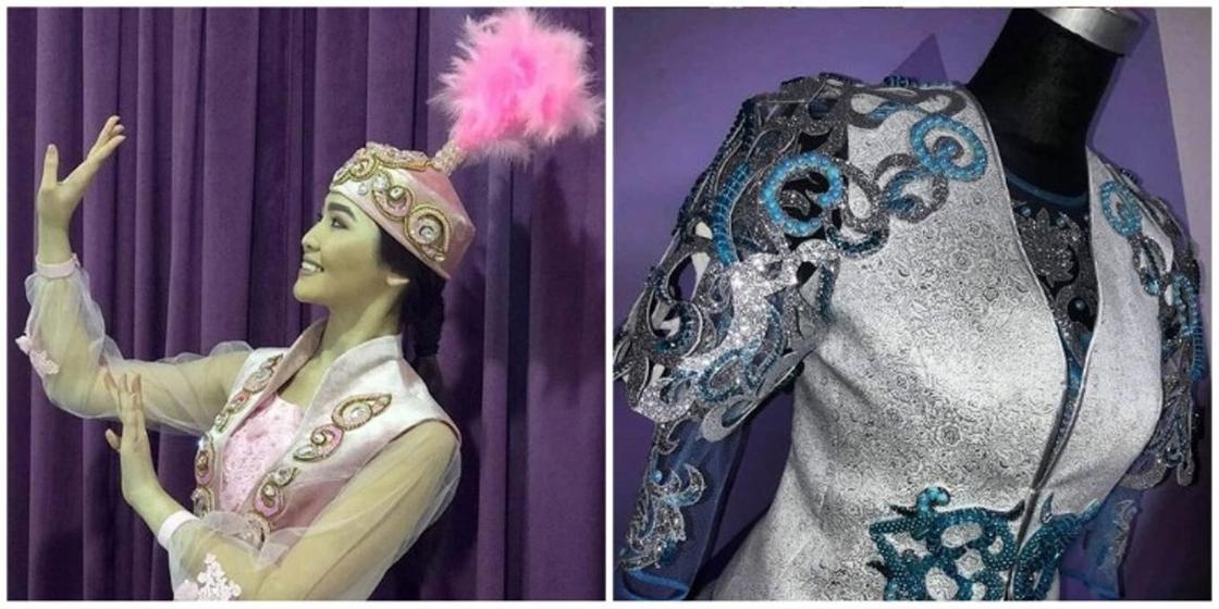"Мне никто не поверил": Казахстанка сшила свадебное платье и саукеле своими руками