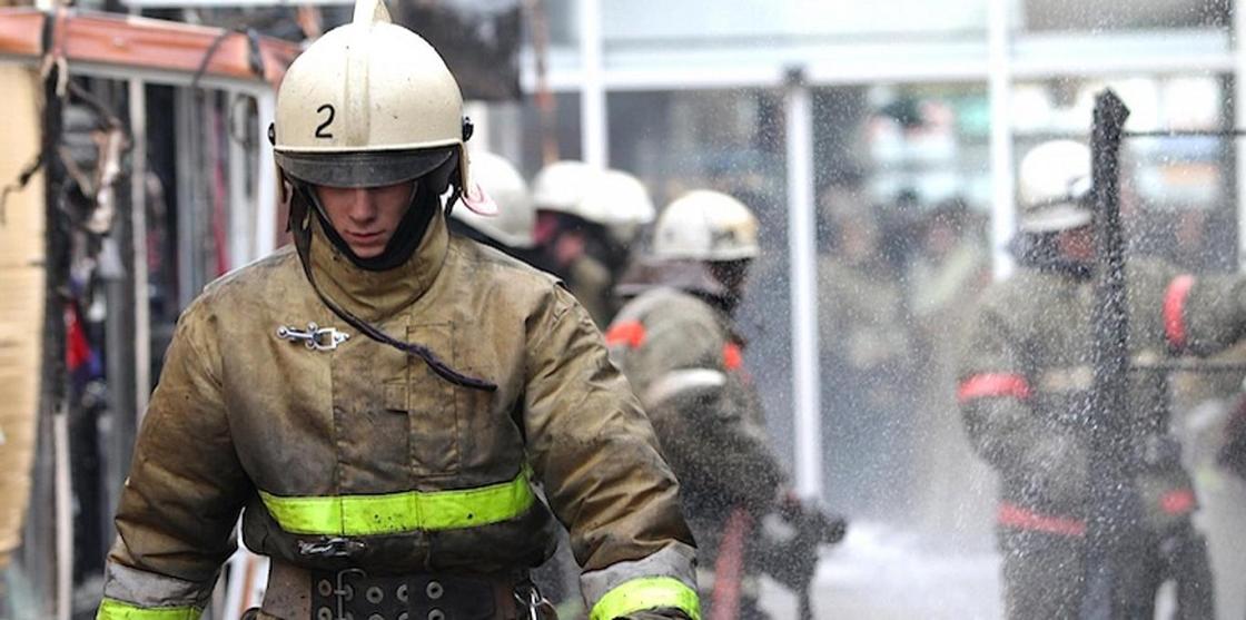 5 человек попали в больницу из-за пожара в Астане