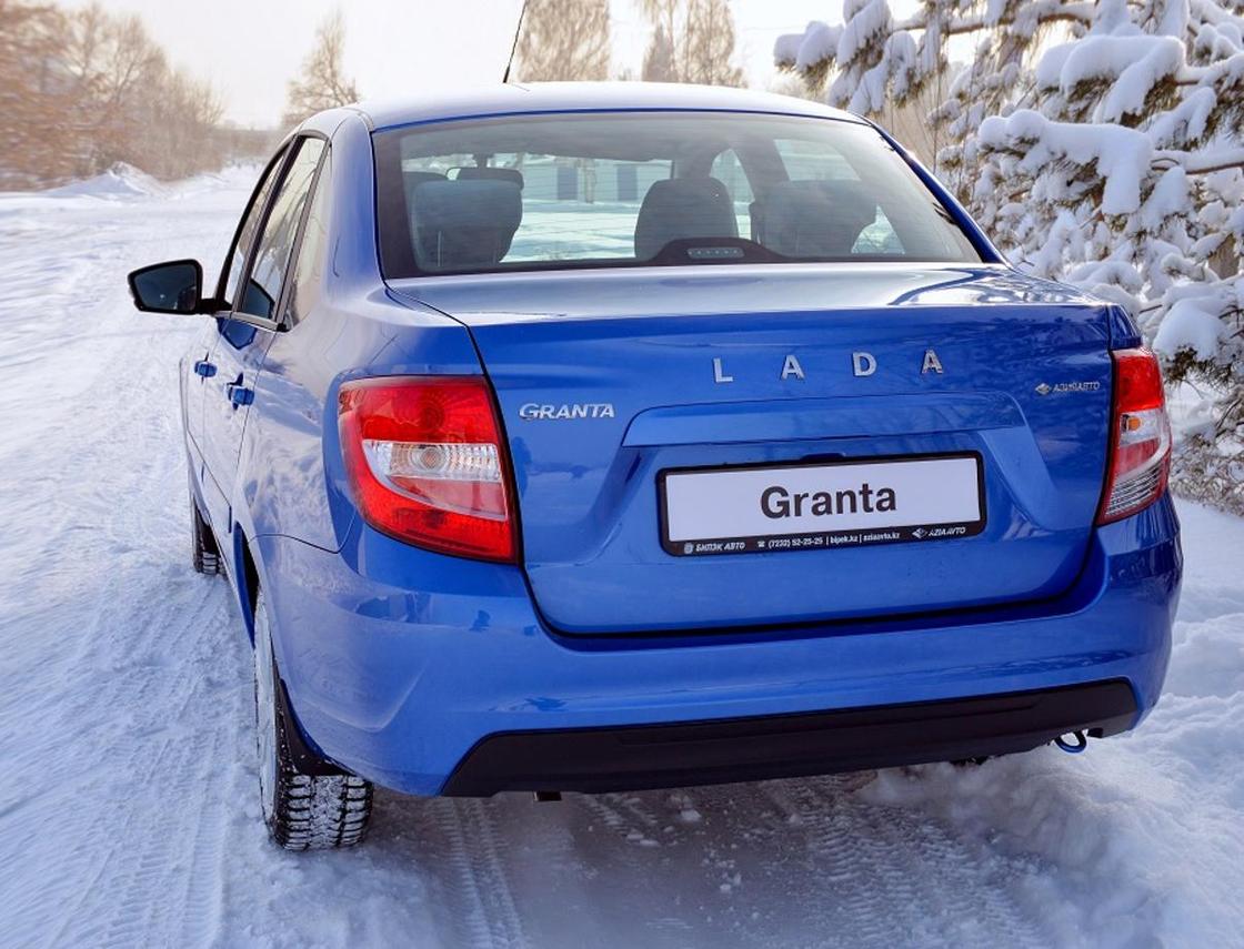 Новая Lada Granta: первый зимний тест