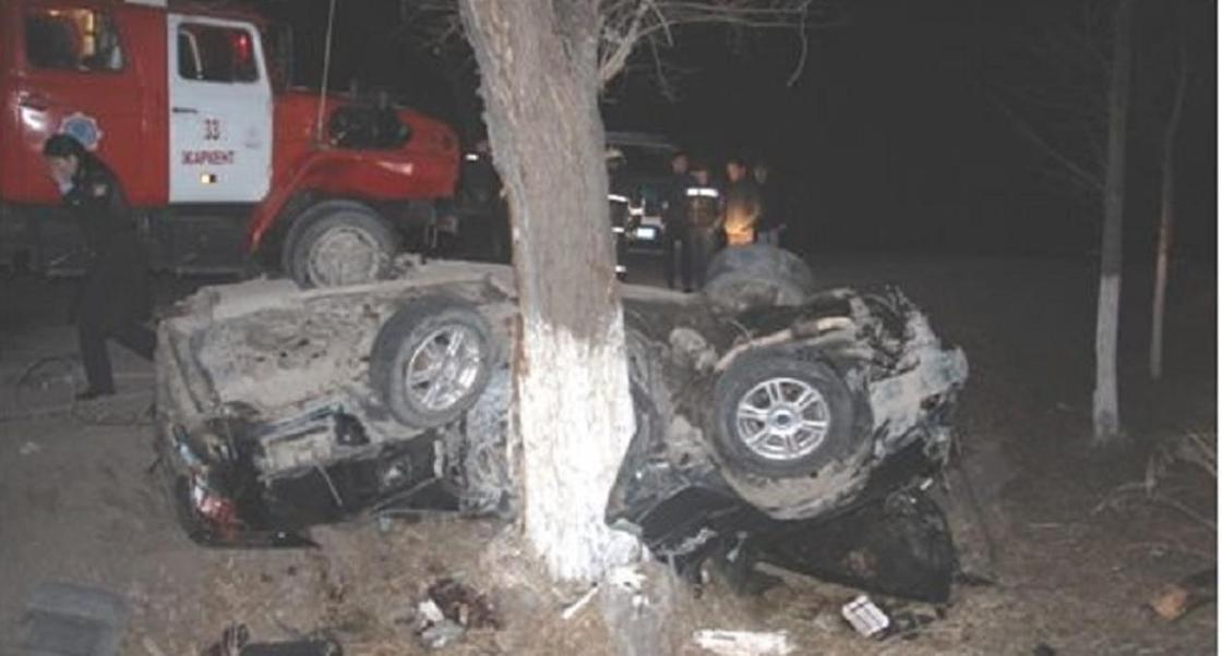 Три человека погибли в ДТП на трассе Алматы – Хоргос: водитель был пьян (фото)