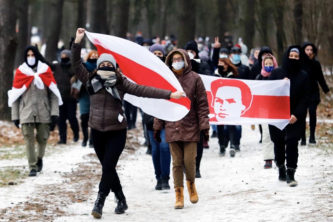 Протесты в Беларуси.