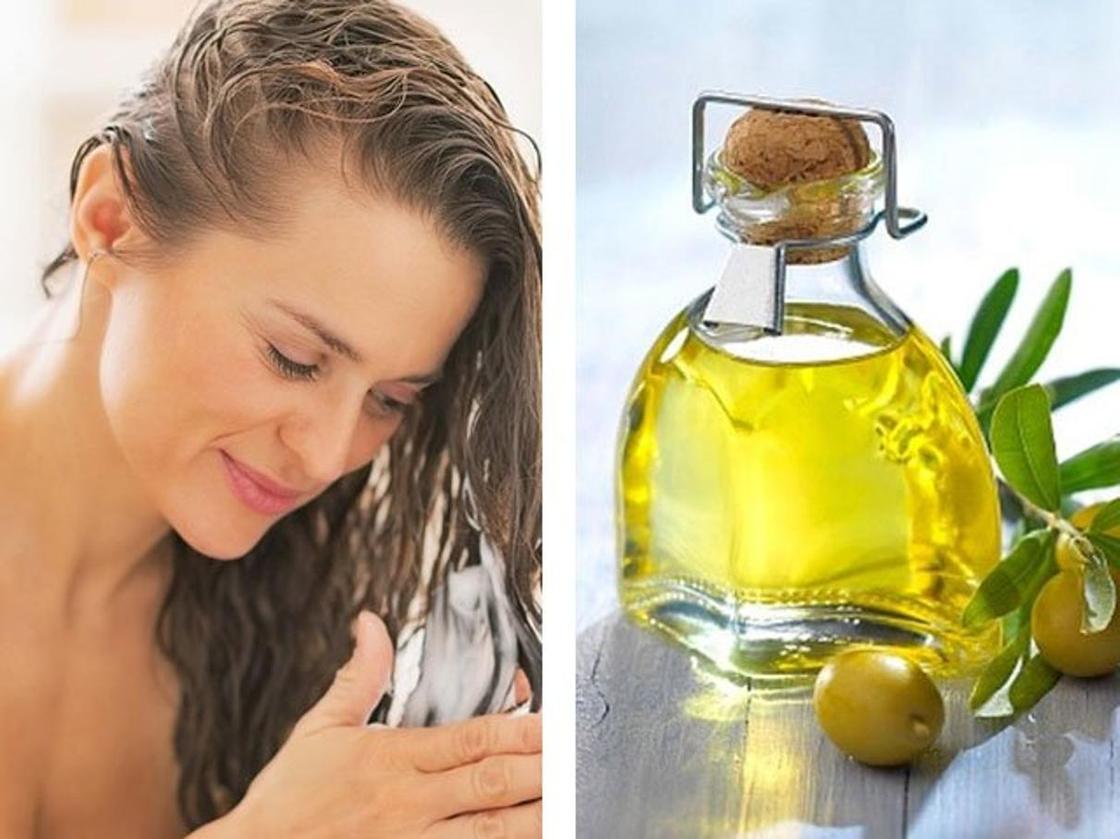 Оливковое масло для волос: нанесение по всей длине
