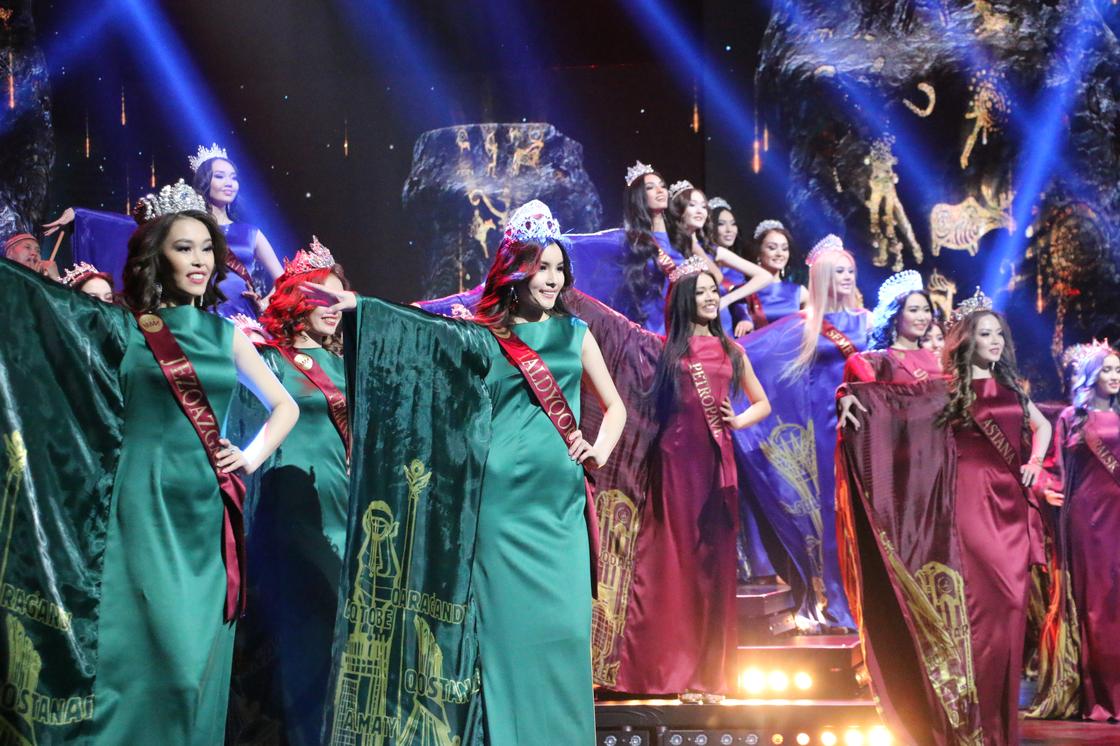"Мисс Казахстан-2019" стала 19-летняя студентка из Нур-Султана