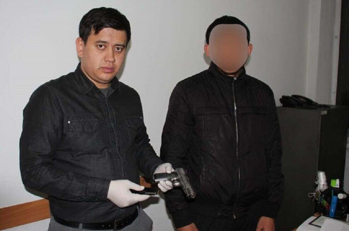 Подозреваемый в Алматинской области