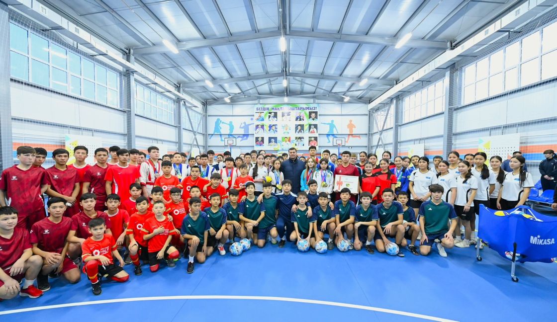 Жаңа спорт кешенінің ашылуы