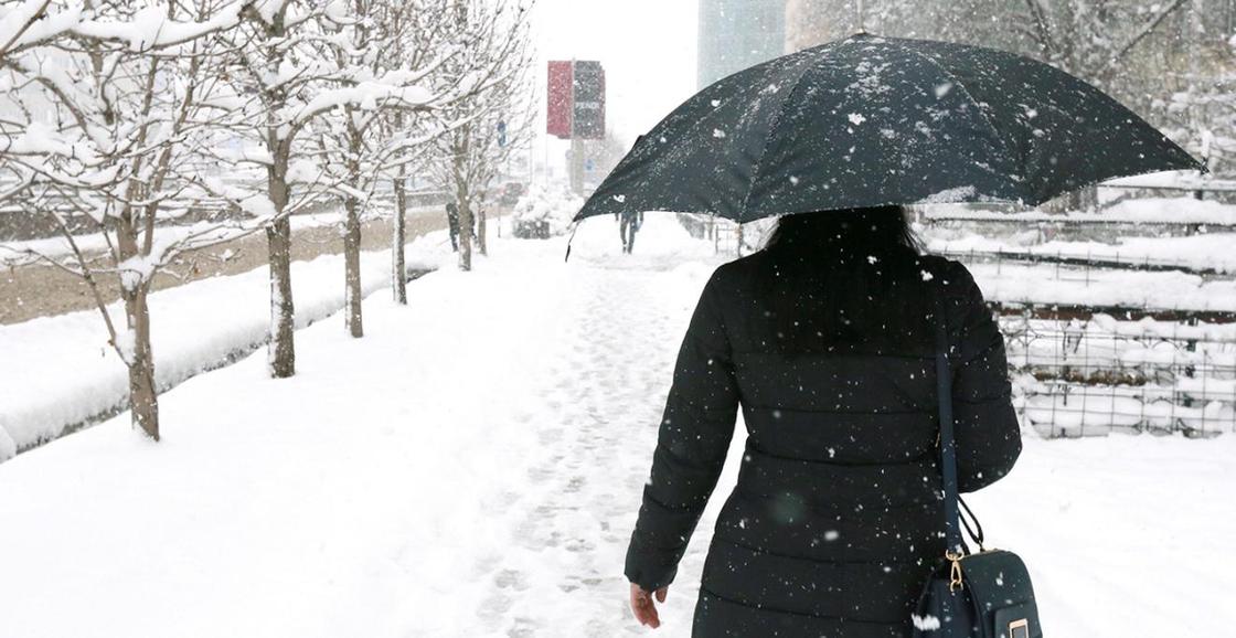 Дождь и снег пообещали большинстве областей Казахстана в ближайшие дни