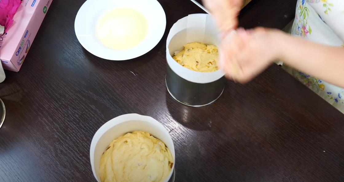 Тесто для куличей в форме Тесто для куличей в форме