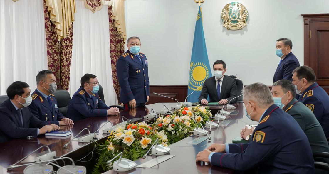Токаев представил нового министра внутренних дел