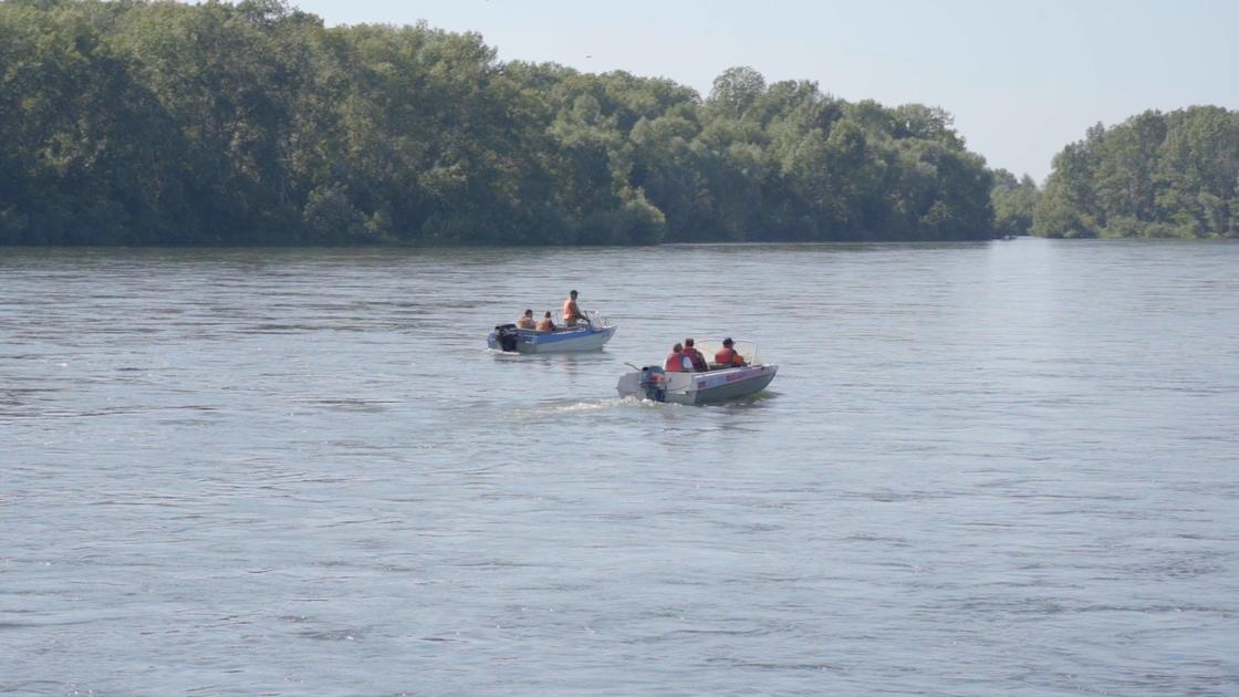 Ребенка ищут в воде