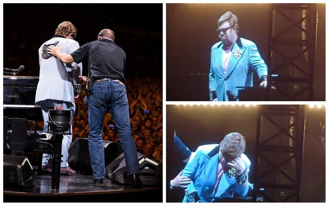 Элтон Джон потерял голос во время концерта и не смог сдержать эмоций — видео