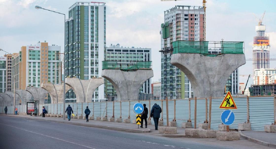 «Строительство не заморожено»: Игембердинов о строительстве надземного метро в Нур-Султане