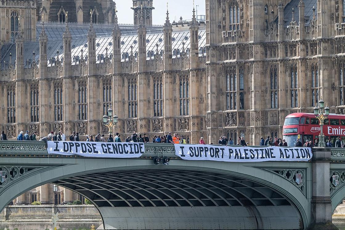Пропалестинские акции в Лондоне