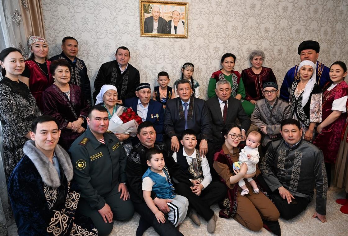 Гауез Нурмухамбетов и семья Рамазановых Гауез Нурмухамбетов и семья Рамазановых