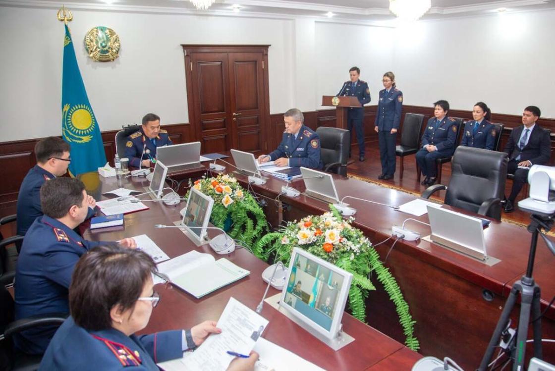 Марат Ахметжанов на встрече с кандидатами на руководящие должности служб МВД