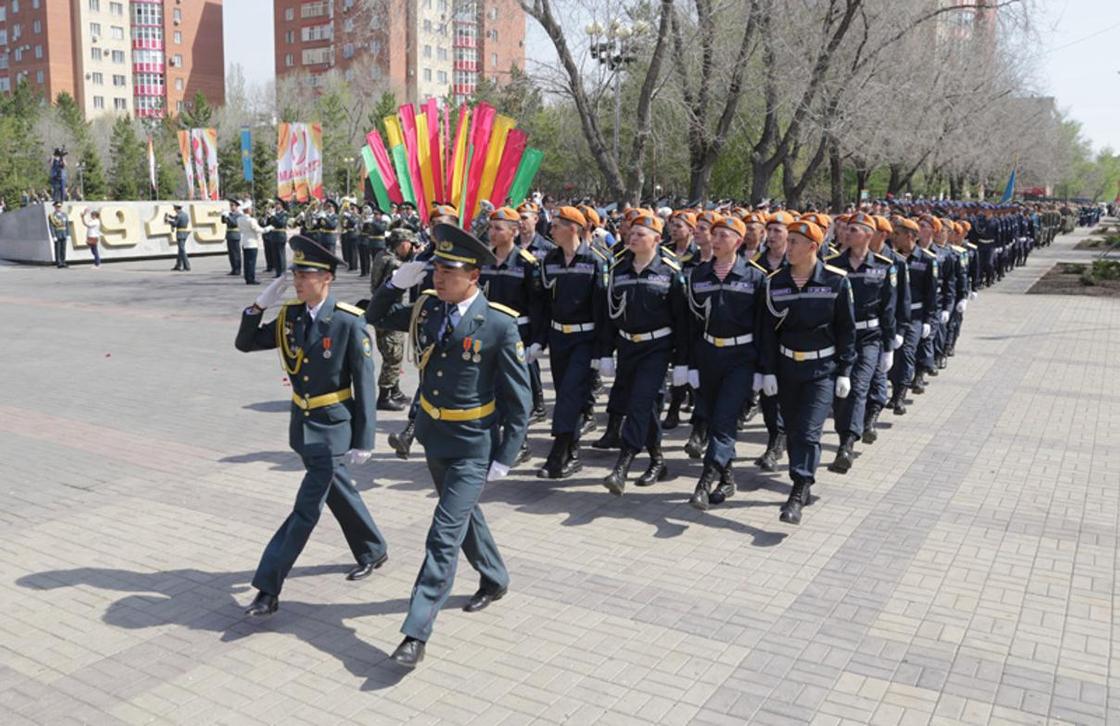 День Победы празднуют в Караганде (фото)