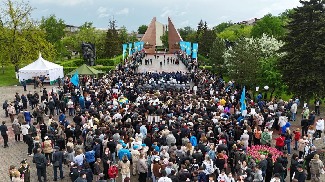 Празднование Дня Победы в СКО