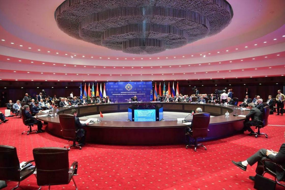 Мероприятия Парламентской Ассамблеи ОДКБ в Ереване