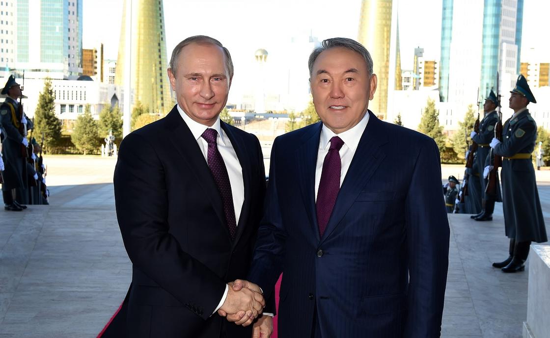 Нұрсұлтан Назарбаев және Владимир Путин. Фото Ақорда мұрағатынан Нұрсұлтан Назарбаев және Владимир Путин. Фото Ақорда мұрағатынан
