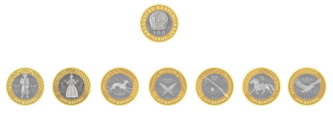 Новые биколорные монеты