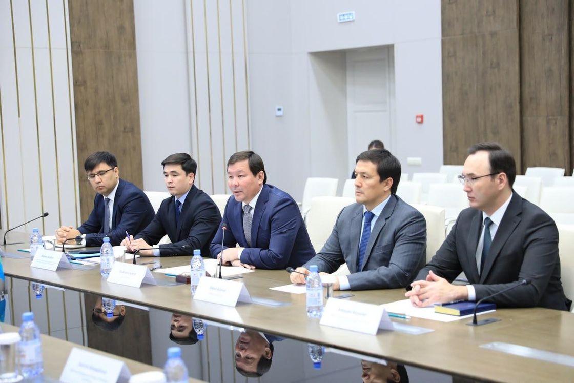 Встреча Асхата Шахарова с руководителем направления возобновляемой энергетики Eni Plenitude SpA