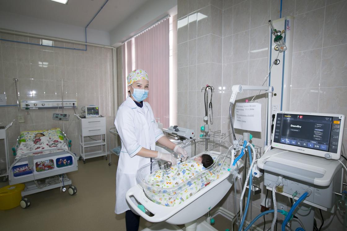 В Талдыкоргане открыли центр неонатальной хирургии