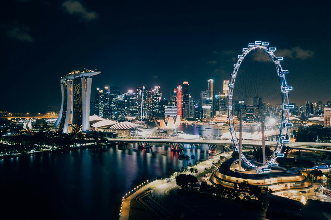 Колесо обозрения Singapore Flyer в Сингапуре
