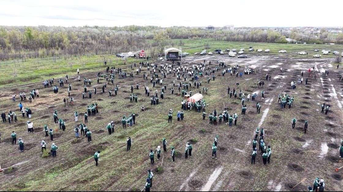Акция "Таза Қазақстан" в Уральске