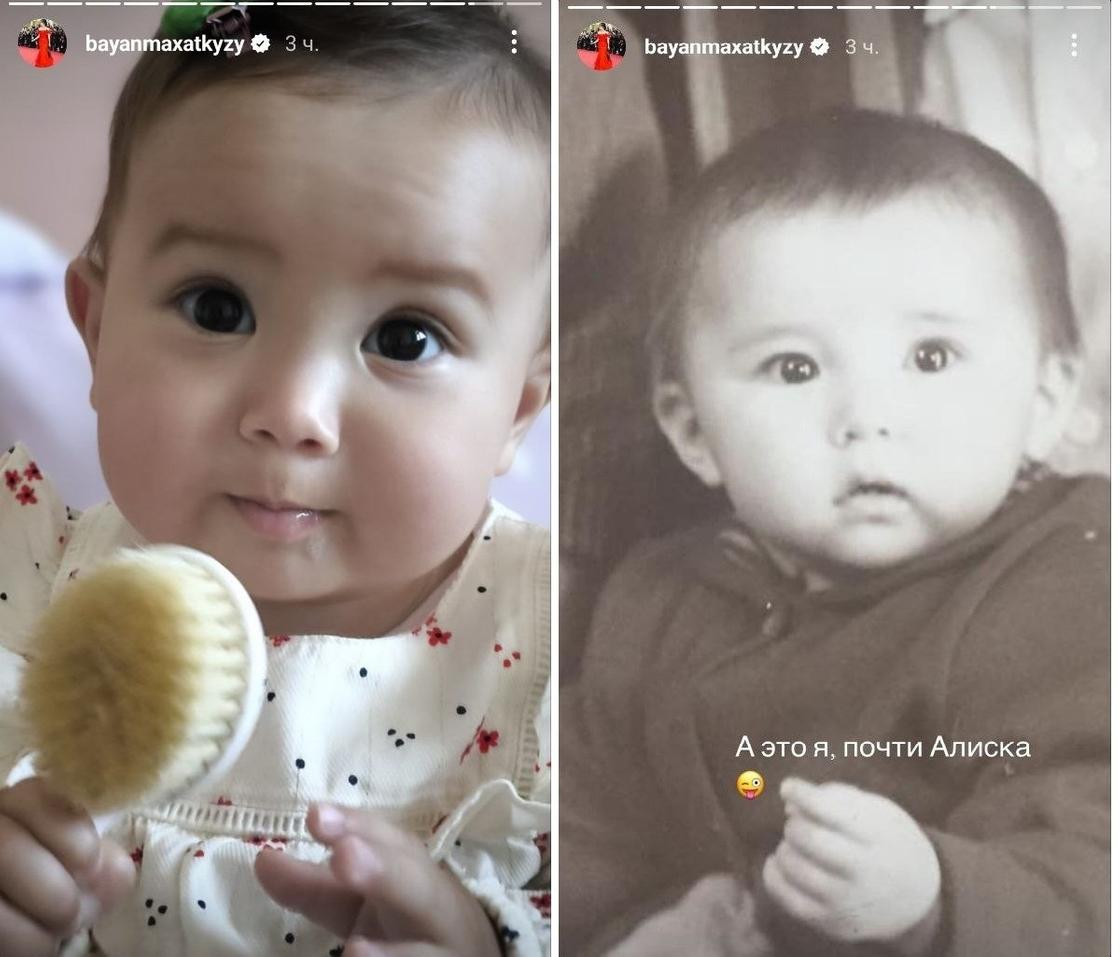 Баян Алагузова и ее дочь Алиса Баян Алагузова и ее дочь Алиса