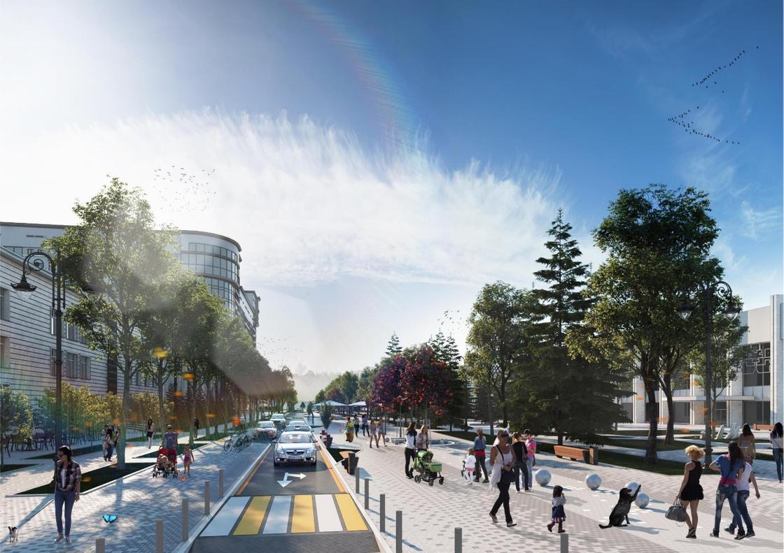 Три улицы в центре Алматы реконструируют с приоритетом для пешеходов (фото)