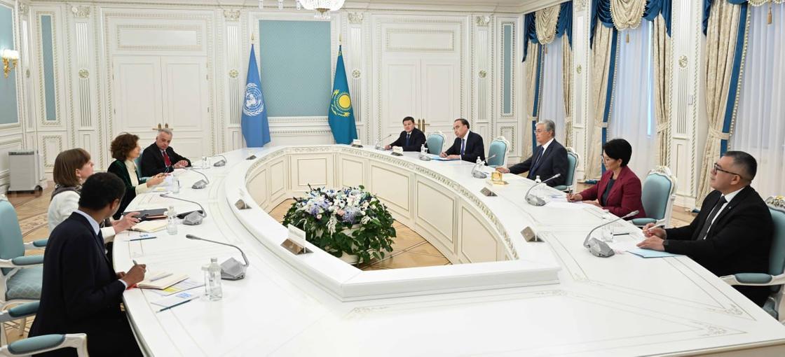 Встреча президента и главы ЮНЕСКО